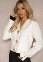 Cardigan Alb