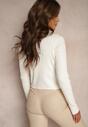 Cardigan Alb