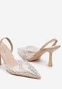 Pantofi stiletto Bej