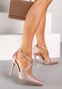 Pantofi stiletto Bej