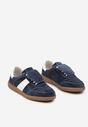 Sneakers Bleumarin cu alb