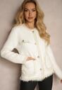 Cardigan Laomarae Alb