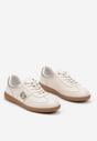 Sneakers Erisida Bej cu auriu