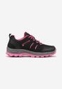 Czarne Buty Sportowe w Trekkingowym Stylu Zaiss