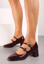 Pantofi cu toc Cresona Bordo