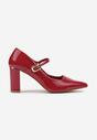 Pantofi cu toc Naonisia Bordo