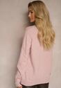 Pulover Mairissa Roz deschis