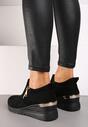 Sneakers Daivira Negru cu argintiu