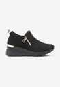 Sneakers Daivira Negru cu argintiu