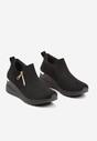 Sneakers Daivira Negru cu argintiu