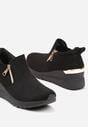 Sneakers Daivira Negru cu argintiu