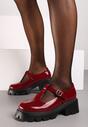 Pantofi casual Leralee Bordo