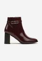 Botine Nirlea Bordo