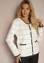 Cardigan Nerelisse Alb