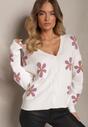 Cardigan Anarista Alb