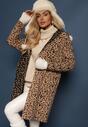 Cardigan Riaverna Bej cu negru
