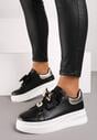 Sneakers Rorinia Negru cu argintiu