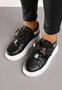 Sneakers Rorinia Negru cu argintiu