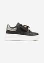 Sneakers Rorinia Negru cu argintiu
