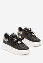 Sneakers Rorinia Negru cu argintiu