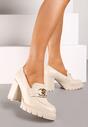Pantofi casual Miadelena Bej