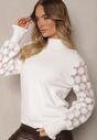 Pulover Liasara Alb