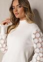 Pulover Liasara Alb