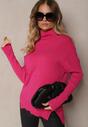Pulover pe gât Cialisea Fucsia