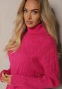 Pulover pe gât Cialisee Fucsia