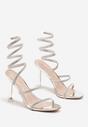 Pantofi stiletto Narolinea Argintii