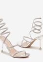 Pantofi stiletto Narolinea Argintii