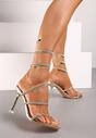 Pantofi stiletto Narolinea Aurii