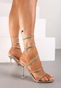 Pantofi stiletto Narolinea Aurii