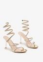 Pantofi stiletto Narolinea Aurii