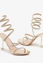 Pantofi stiletto Narolinea Aurii