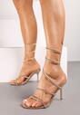 Pantofi stiletto Narolinea Culoarea șampaniei
