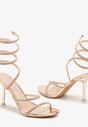Pantofi stiletto Narolinea Culoarea șampaniei