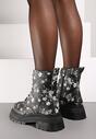 Botine Daitara Negru cu alb