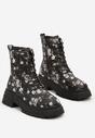Botine Daitara Negru cu alb
