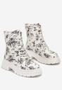 Botine Daitara Alb cu negru