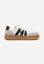 Sneakers Mialeria Alb cu negru