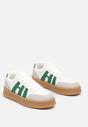 Sneakers Mialeria Alb cu verde