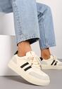 Sneakers Tialise Alb cu negru