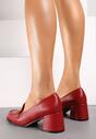 Pantofi casual Kaithra Bordo