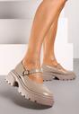 Pantofi casual Vailin Bej