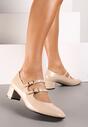 Pantofi cu toc Daithina Bej