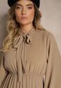 Rochie Belorinda Bej închis
