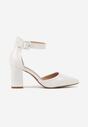 Pantofi cu toc Alorelle Albi