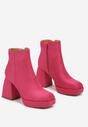 Botine Calindria Fucsia