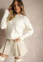 Pulover Trilabria Alb